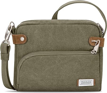 Anti-Theft Heritage Small Crossbody Bag