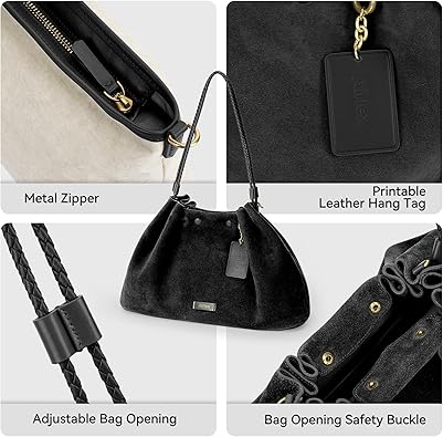 Sequoia Hobo Bag, Premium Large Leather Women's Handbag for Everyday and Travel, Durable Purse