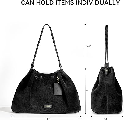 Sequoia Hobo Bag, Premium Large Leather Women's Handbag for Everyday and Travel, Durable Purse
