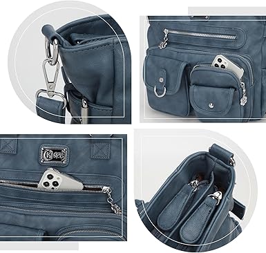 Large Purses for Women Shoulder Bag Tote Handbags Stylish Vegan Leather Hobo Bags Ladies, A-Black-4 | Large, Purses, Stylish, Ladies, Large, Purses