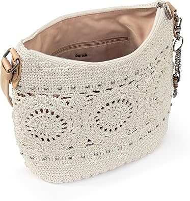 Sequoia Hobo Bag - Hand Crochet Large Women's Purse for Everyday & Travel - Durable Handbag & Tote With Zipper Pocket